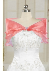 Elegant Organza Beading Shawls for Wedding