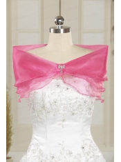 Pretty Rose Pink Wedding Party Shawls for 2015