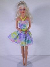 Beautiful Colorful Princess Dress for Noble Barbie