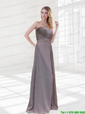 2015 Classical Sweetheart Prom Dress with Ruching