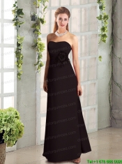 2015 Elegant Sweetheart Christmas Party Dress with Hand Made Flowers