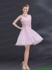 2015 Exquisite Christmas Party Dress with Ruching