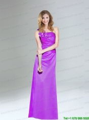 2015 New Arrival One Shoulder Column Prom Dress