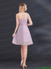 2015 Romantic Hand Made Flowers Sweetheart Junior Dress with Ruching