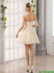 2015 Sturning Sweetheart A Line  Prom Dress with Beading