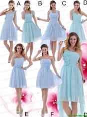 2015 Sweetheart Bridesmaid Dress with Ruching and Hand Made Flowers