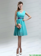 Classical Blue And Purple Sweetheart Junior Dresses with Ruches
