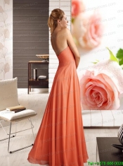 Empire Chiffon 2015 Cheap Prom Dress with Ruching