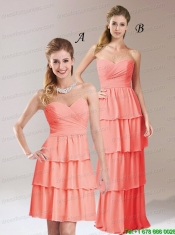 Perfect Empire Sweetheart Ruching Christmas Party Dress for 2015