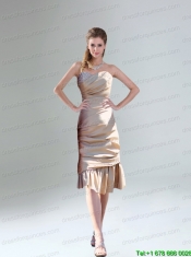 Ruching Sweetheart Taffeta Decent Prom Dress for 2015