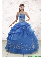 Appliques Exclusive Royal Blue Quinceanera Dresses For 2015 Appliques Exclusive Royal Blue Quinceanera Dresses For 2015