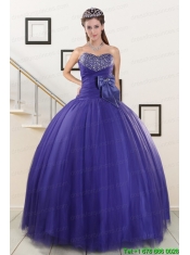 2015 Elegant Sweetheart Quinceanera Dresses with Bowknot 2015 Elegant Sweetheart Quinceanera Dresses with Bowknot