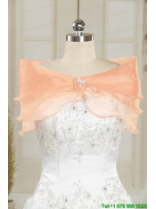 2015 Exquisite Sweetheart Leopard Quinceanera Dresses in Orange
