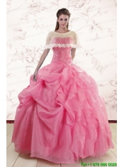 Ball Gown Discount Quinceanera Dresses with Beading