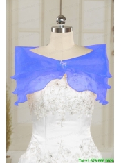 Luxurious Royal Blue Sweet 15 Dresses with Appliques and Beading for 2015