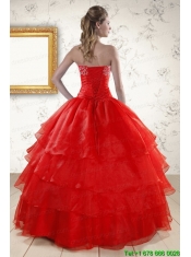 Most Popular Strapless Quinceanera Dresses for 2015
