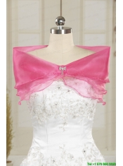 New Style Appliques Quinceanera Dresses in Watermelon