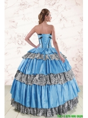 Unique Sweetheart Ball Gown Beading Quinceanera Dresses for 2015