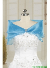 White Ball Gown Discount Pretty Quinceanera Dresses for 2015