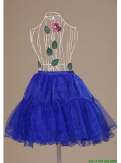 Custom Made 2013 Peacock Blue Petticoat