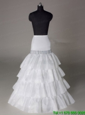 Four Layers Hot Selling Taffeta Floor-length Wedding Petticoat