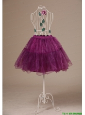 Hot Selling Fushsia Mini-length Petticoat
