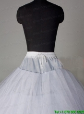 Lace Edge Ball Gown Organza Floor-length Wedding Petticoat