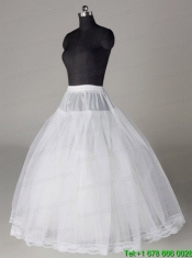 Lace Edge Ball Gown Organza Floor-length Wedding Petticoat