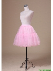 Mini-length Customize 2013 Baby Pink Petticoat