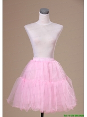 Mini-length Customize 2013 Baby Pink Petticoat