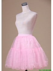 Mini-length Customize 2013 Baby Pink Petticoat