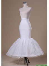 Popular Tulle and Elastic Woven Satin Mermaid Petticoat