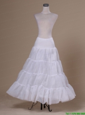 White Organza Hot Selling Floor-length Petticoat