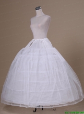White Tulle Floor-length Petticoat
