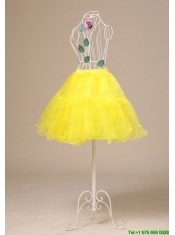 Yellow Hot Selling Mini-length Petticoat