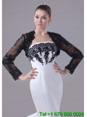 2014 Sexy Black Long Sleeves Jacket