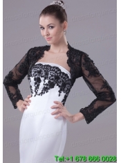 2014 Sexy Black Long Sleeves Jacket