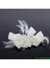 Beautiful Feather Watermelon Pearl Feather Fascinators