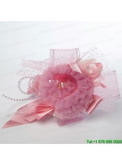 Black Rhinestone Feather Hair Ornament for Imitation Pearls