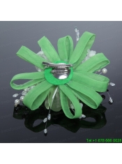 Elegant Feather Tulle Fascinators with Imitation Pearls