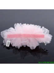 Elegant Imitation Pearls Pink Hair Ornament for Wedding