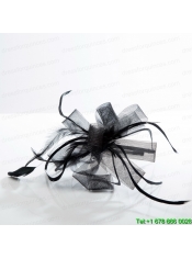 Elgant White Hair Tulle Feather Ornament
