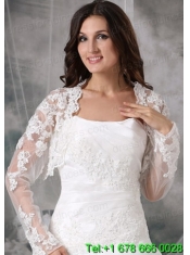 Gorgeous Embroidery White Jacket With Lace