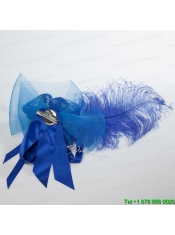 Gorgeous Feather Lace and Imitation Pearls Hair Ornament