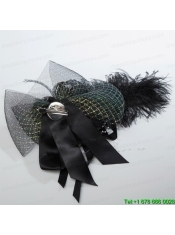 Gorgeous Feather Lace and Imitation Pearls Hair Ornament