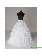 Hot Sell Organza A Line Floor-length Petticoat in White