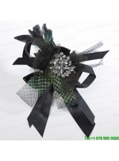 Luxirious Lace Feather and Rhinestone Fascinators For 2014