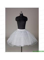 Most Popular Organza Ball Gown Mini-Length Petticoat in White