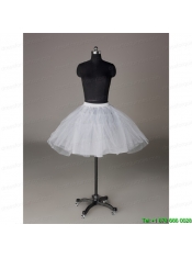 Most Popular Organza Ball Gown Mini-Length Petticoat in White