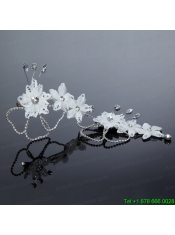Nobile Alloy Silver Rhinestone Hair Ornament for Wedding